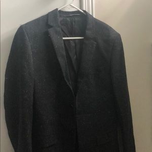 H&M sl fit speckled suit jacket